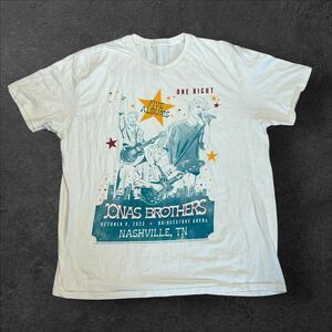 Jonas Brothers 2023 One Night Only Bridgestone Arena Nashville T-shirt